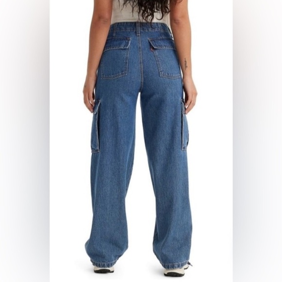 Levi’s 94’ Baggy Cargo Jeans Size 24 - Picture 3 of 11